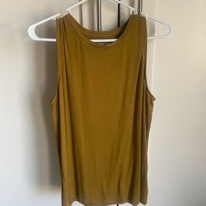 Nine West Gold Sleeveless Tank Top
